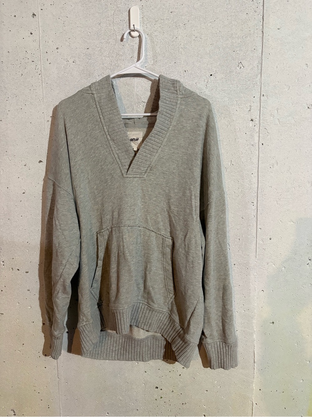 Aerie V-Neck Oversized Hoodie | Size: Medium